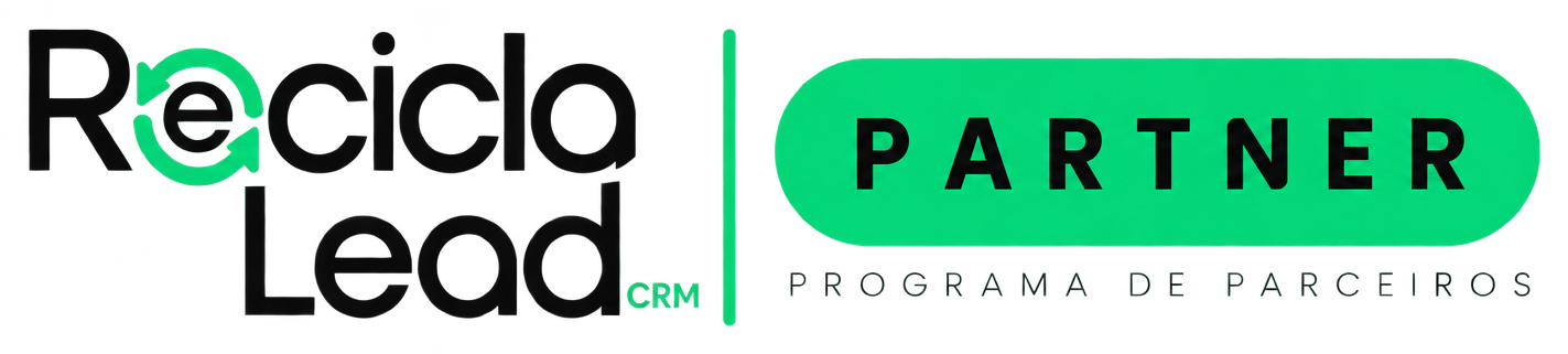 Selo Recicla Lead CRM Partner — Programa de Parceiros